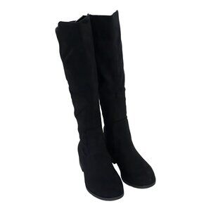 Style Co Charmanee Knee High Riding Boots Black 5M